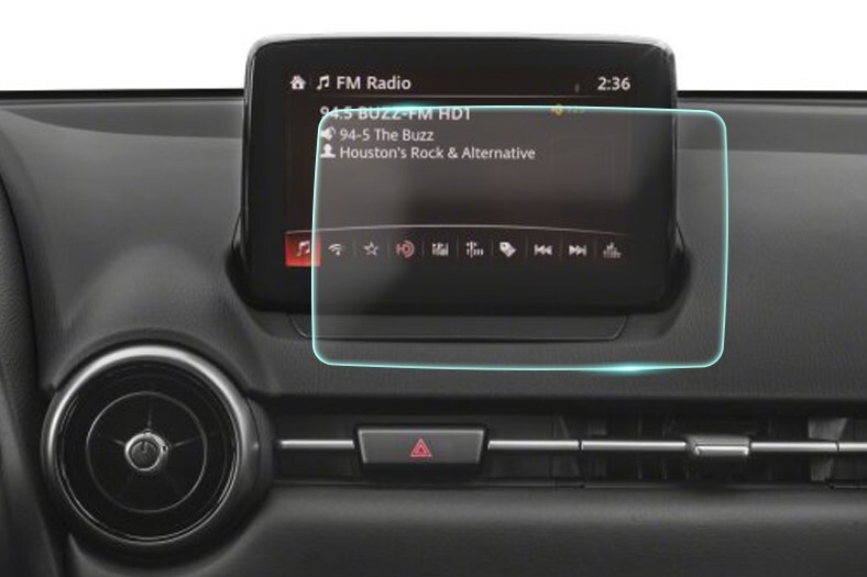 Crystal Clear Screen Protector for 2019 Mazda CX-3 Vehicle Navigation