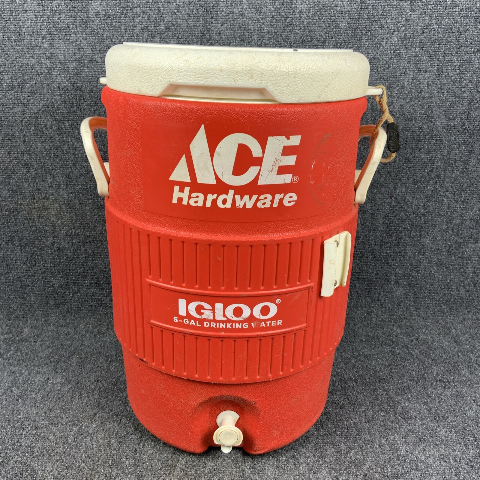 Igloo Ace Hardware 5 Gallon Red & White Heavy Duty Water Cooler