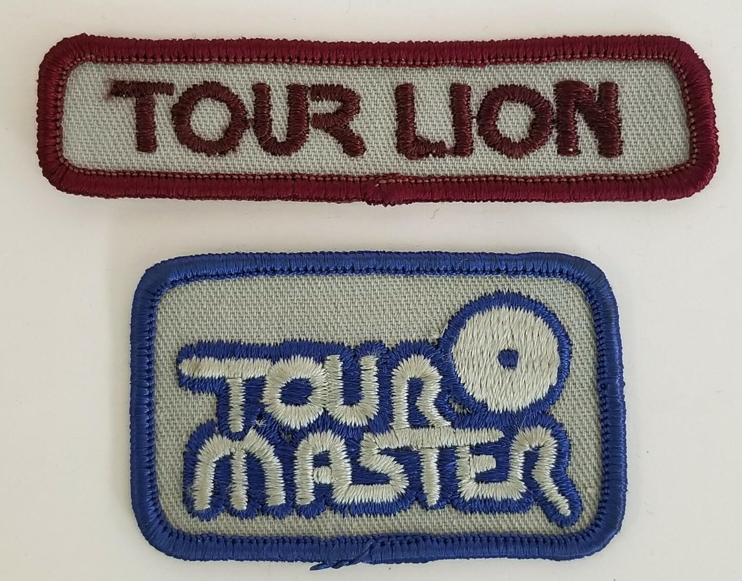 Vintage Motorcycle Jacket Patches - Tour Lion & Tour Master Patches - NOS!