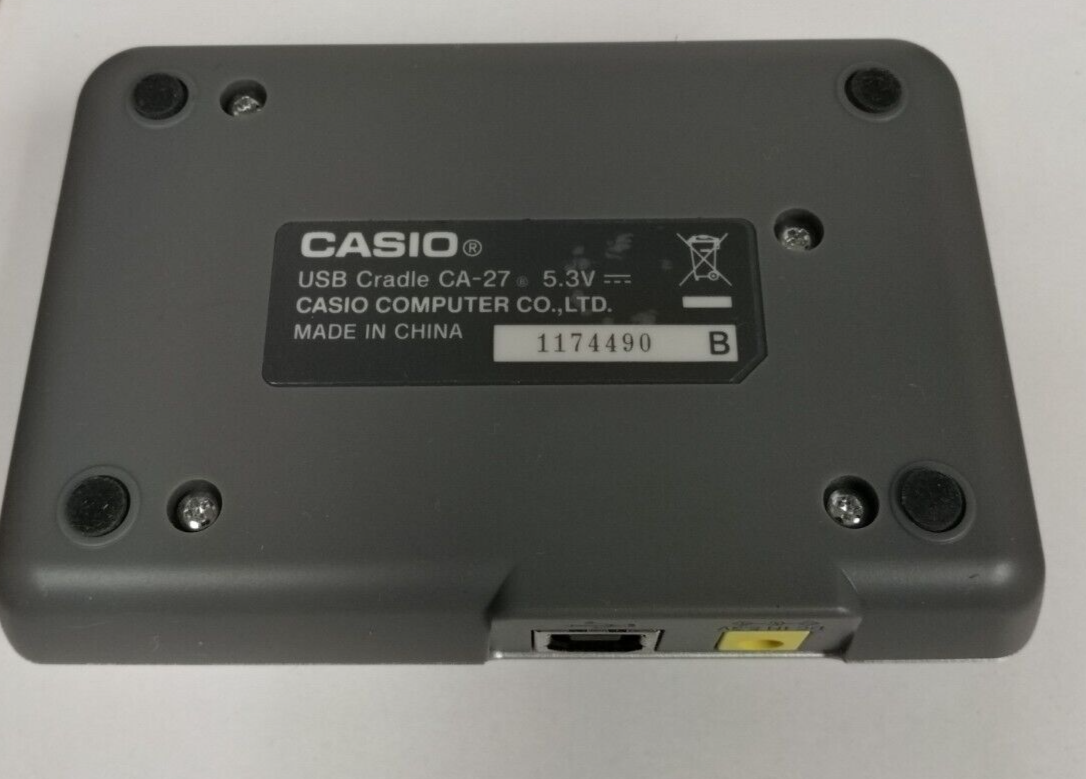 Casio USB Cradle CA-27 Digital Camera Charging Dock