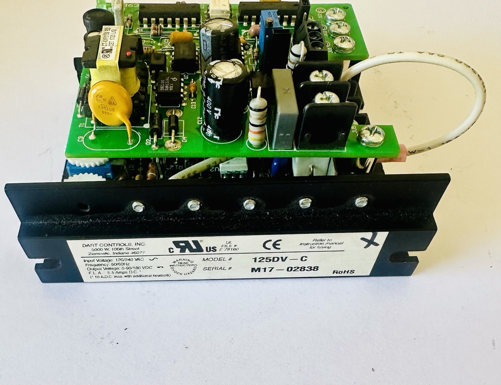Dart Controls 125DV-C