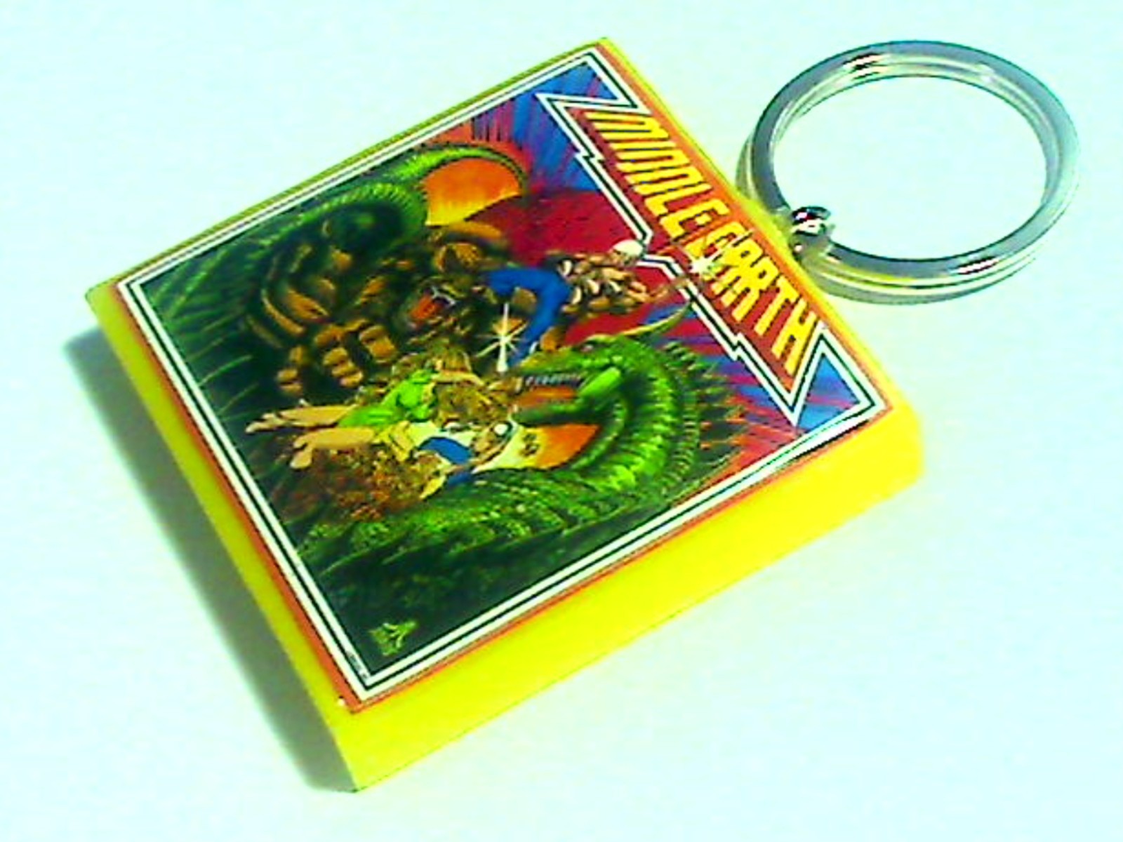 Atari Middle Earth Pinball Backglass Keychain