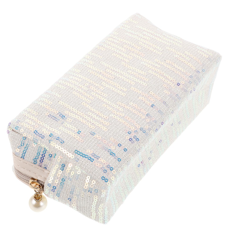 Travel Make up Bag Makeup Pouch with Zipper Girls Glitter Bags for Women