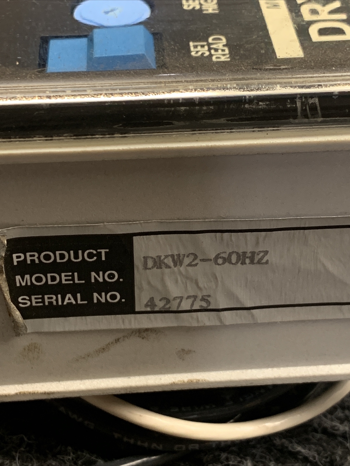 Used Dry-Kut DK-W2 Load Control Panel