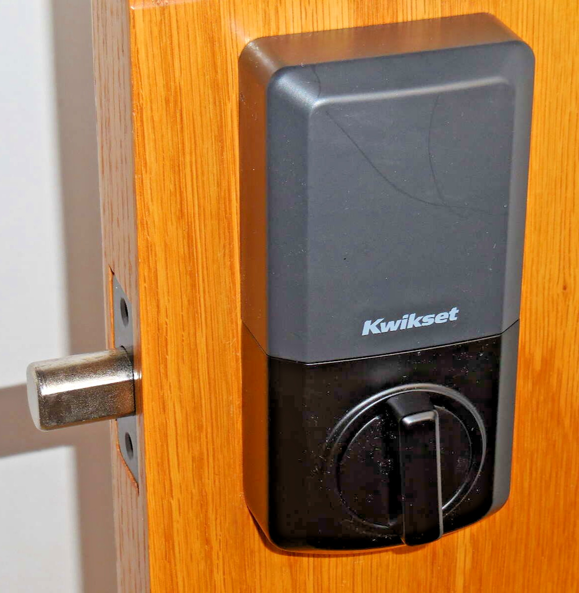 Kwikset Smartcode 260 Keypad Electronic Deadbolt Matte Black 9260CNT514 #932