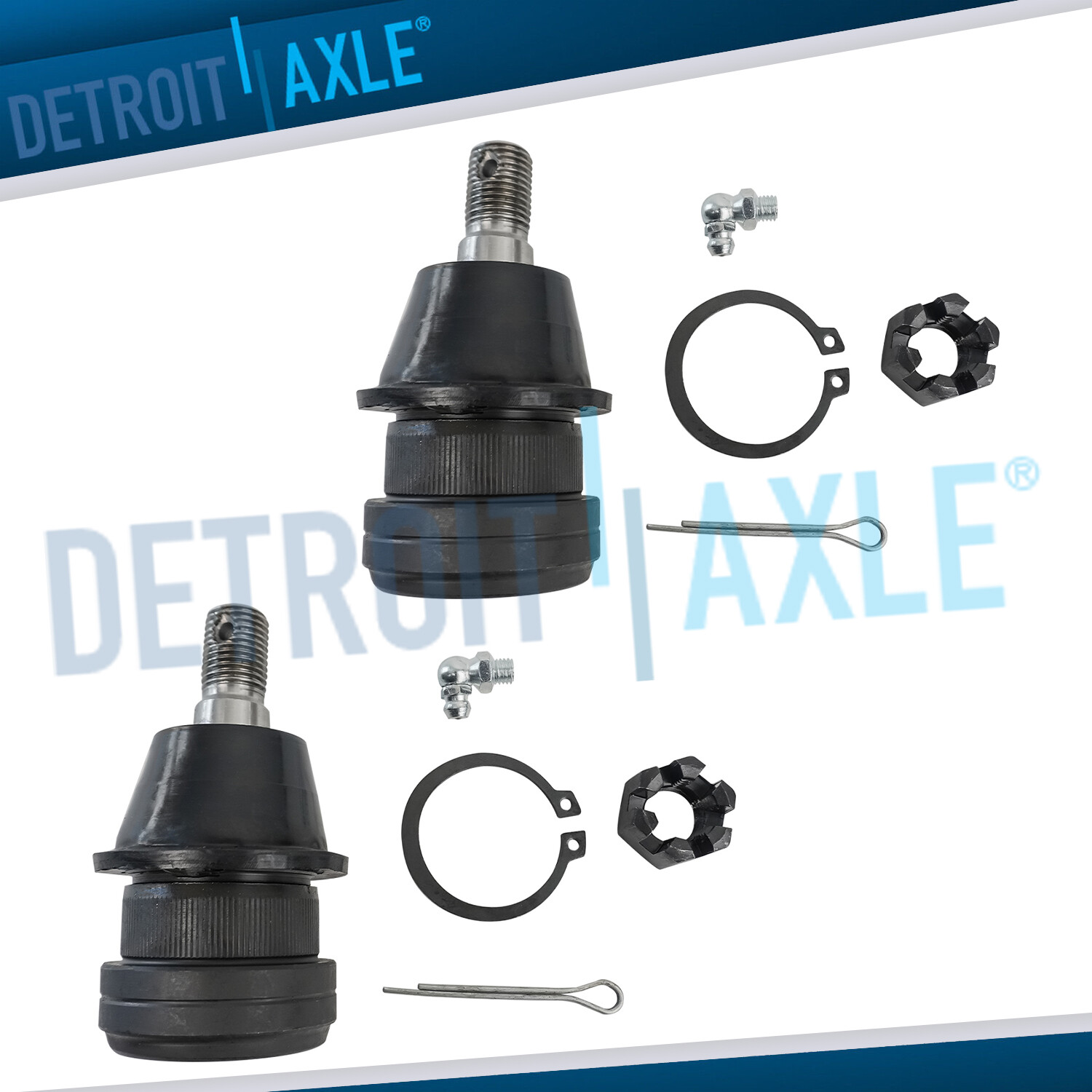 Pair Front or Rear Upper Ball Joints for 2001-2006 Dodge Stratus Chrysle Sebring