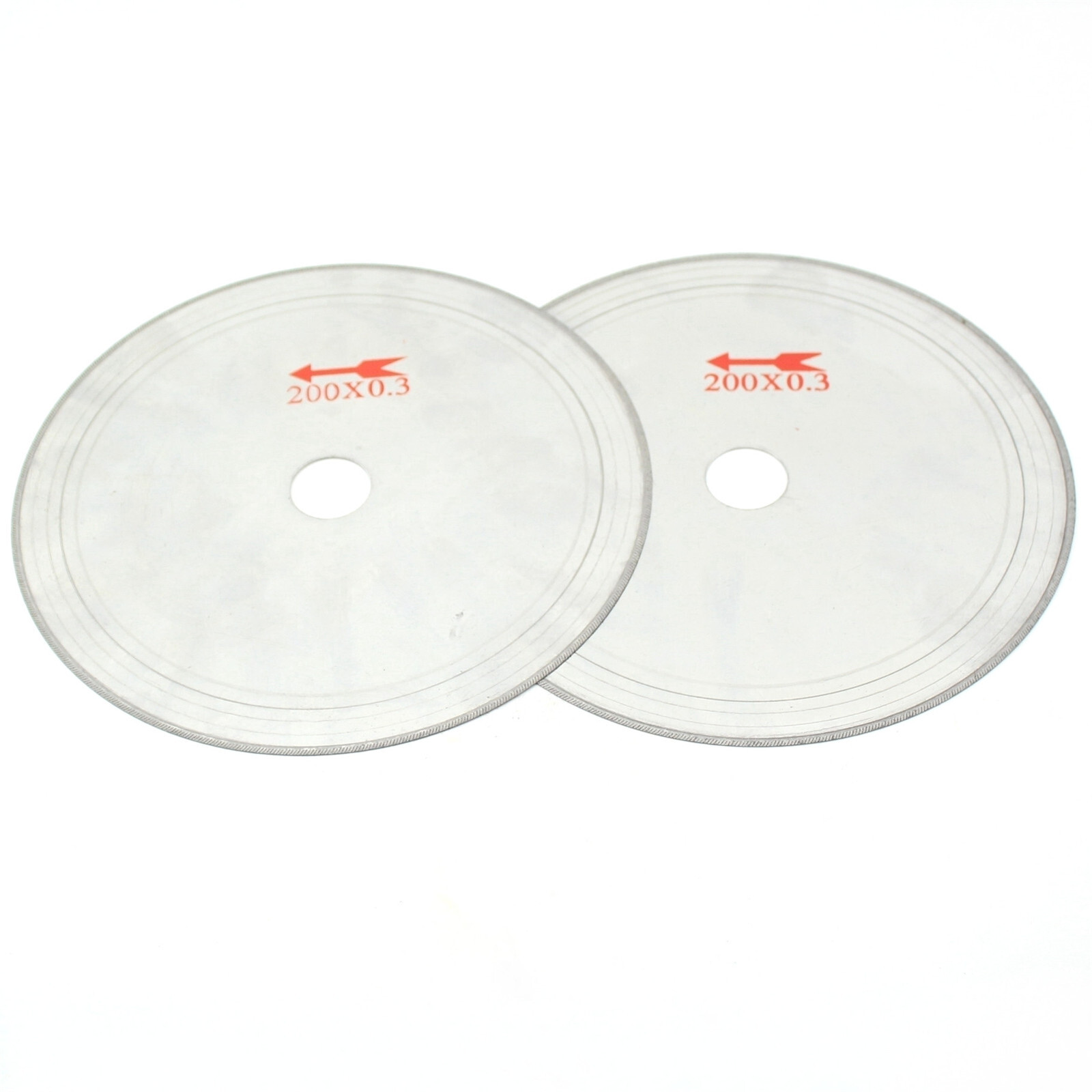 8" inch Super-Thin Rim 0.3 mm Diamond Saw Blade Cutting Disc Lapidary Tools