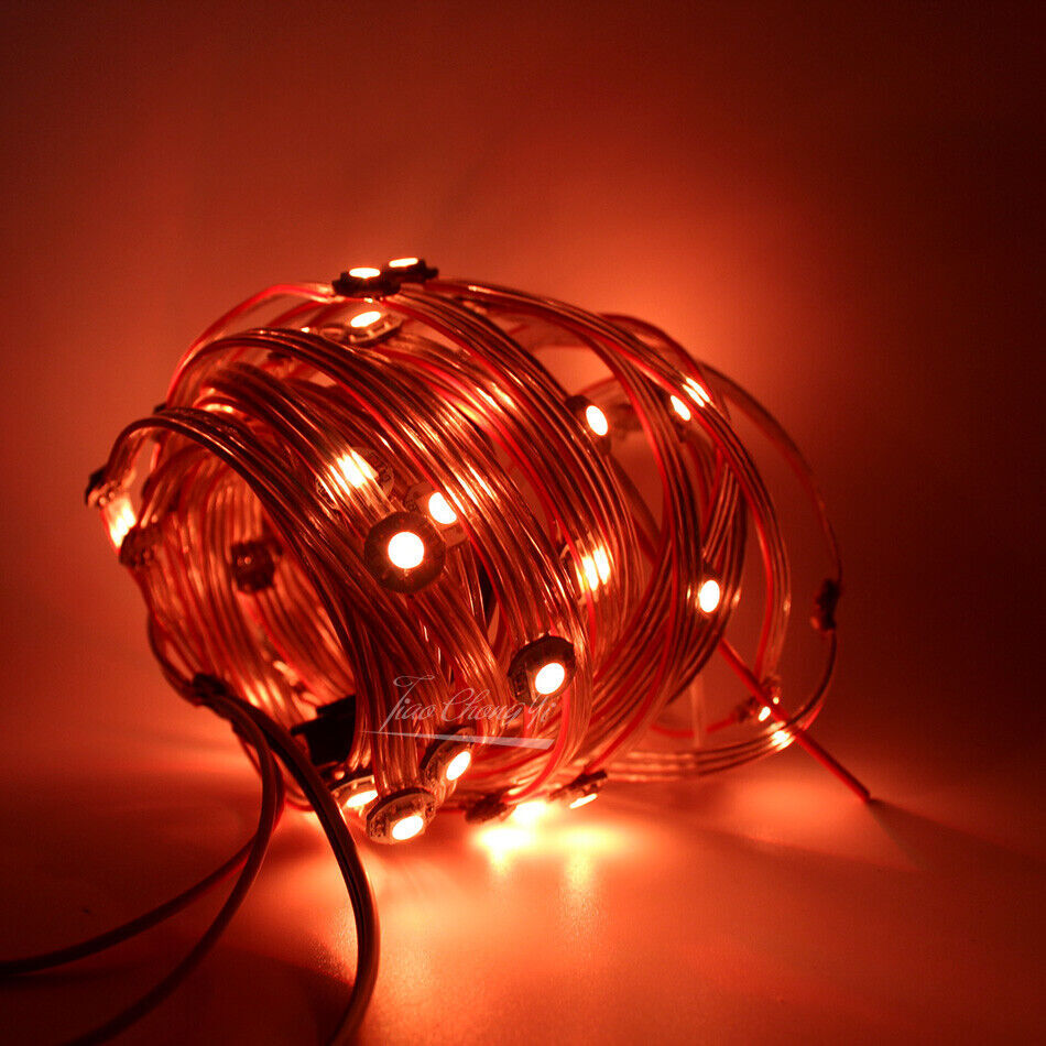WS2812B RGB LED Module String Panel Pre-soldered on Heatsink with 9cm Wire 50PCS