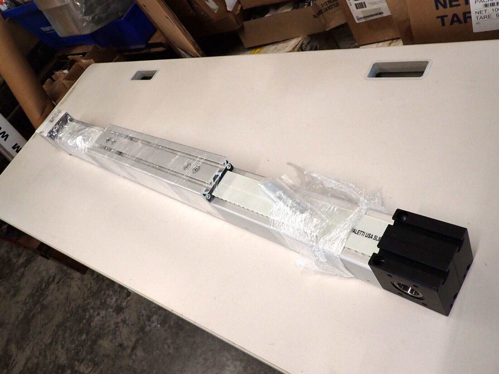 PALETTI LINEAR MOTION PULLEY BELT DRIVE TRACK NEW