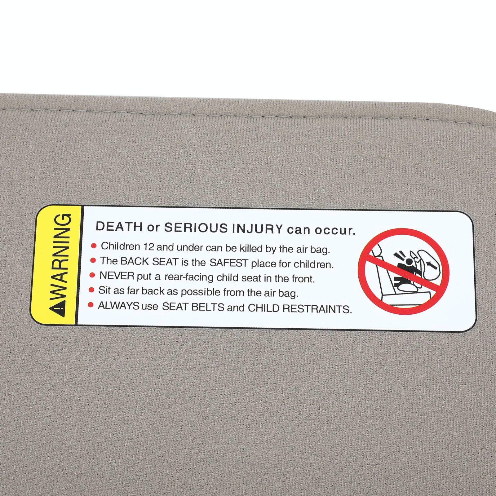 Sun Visor Gray Left Driver Side For Chevy GMC Express Savana 2003-2015