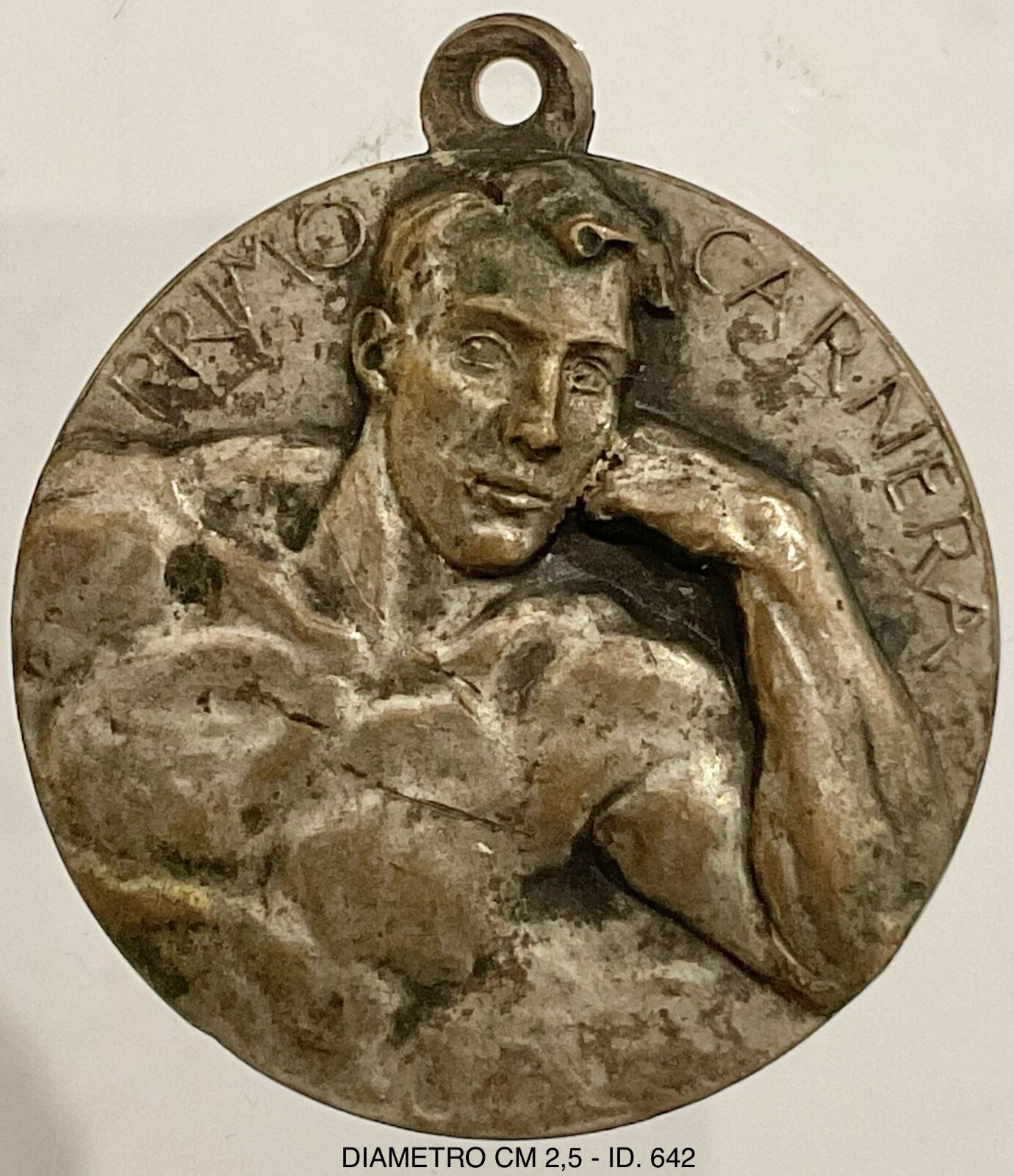 REGNO D’ITALIA CARNERA PAOLINO ROMA MEDAGLIA INCONTRO PUGILATO A.XI° 1933