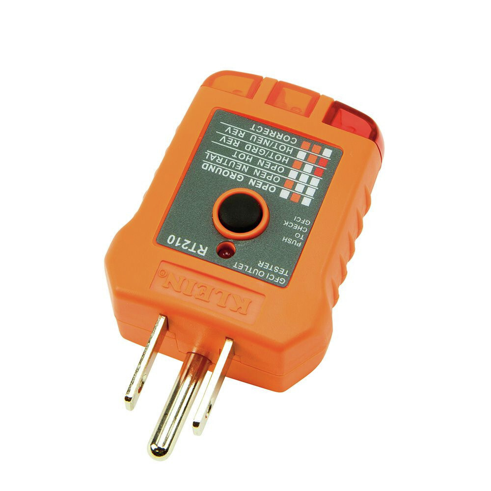 Klein Tools RT210 GFCI Outlet Tester New