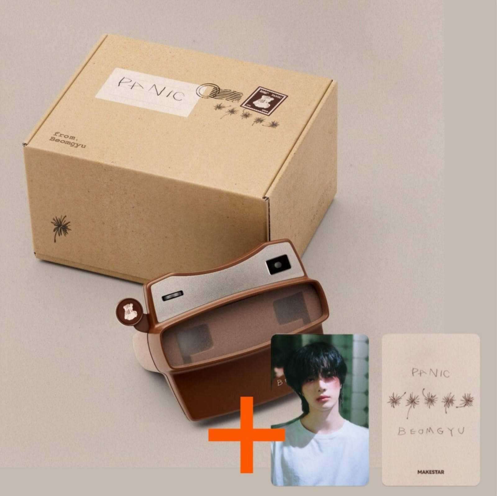 TXT BEOMGYU's Mixtape: Panic ALBUM OFFICIAL(SEALED) + MAKE STAR POB