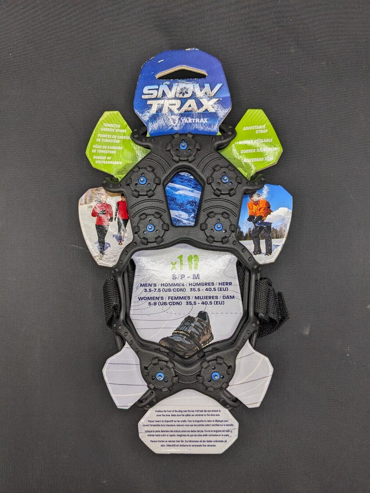 Yaktrax - Snow Trax Traction Gear for Shoes and Boots - Small-Medium