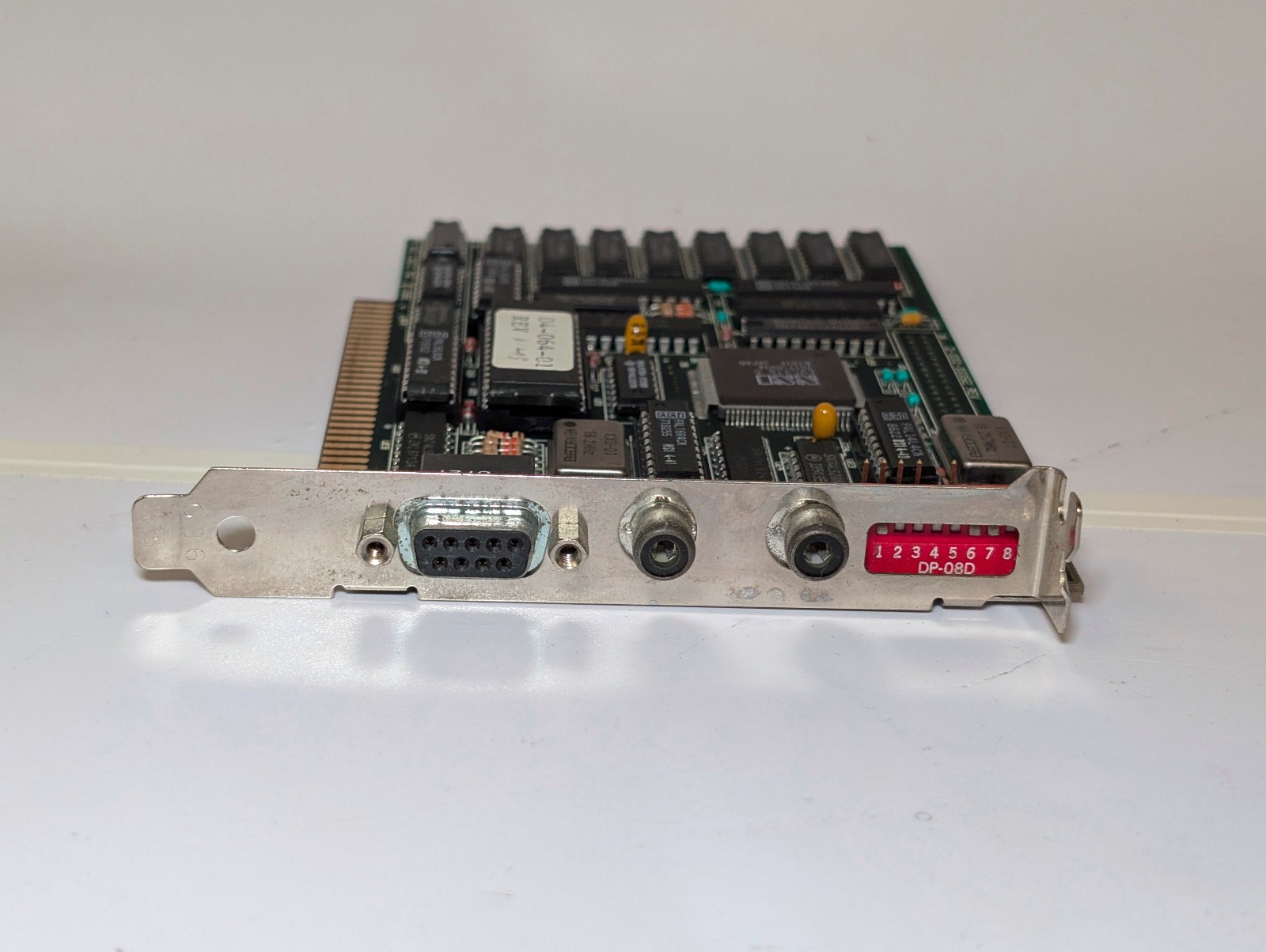 NSI Logic EVC-315S EGA card; 256 KB; ISA 8-bit; untested