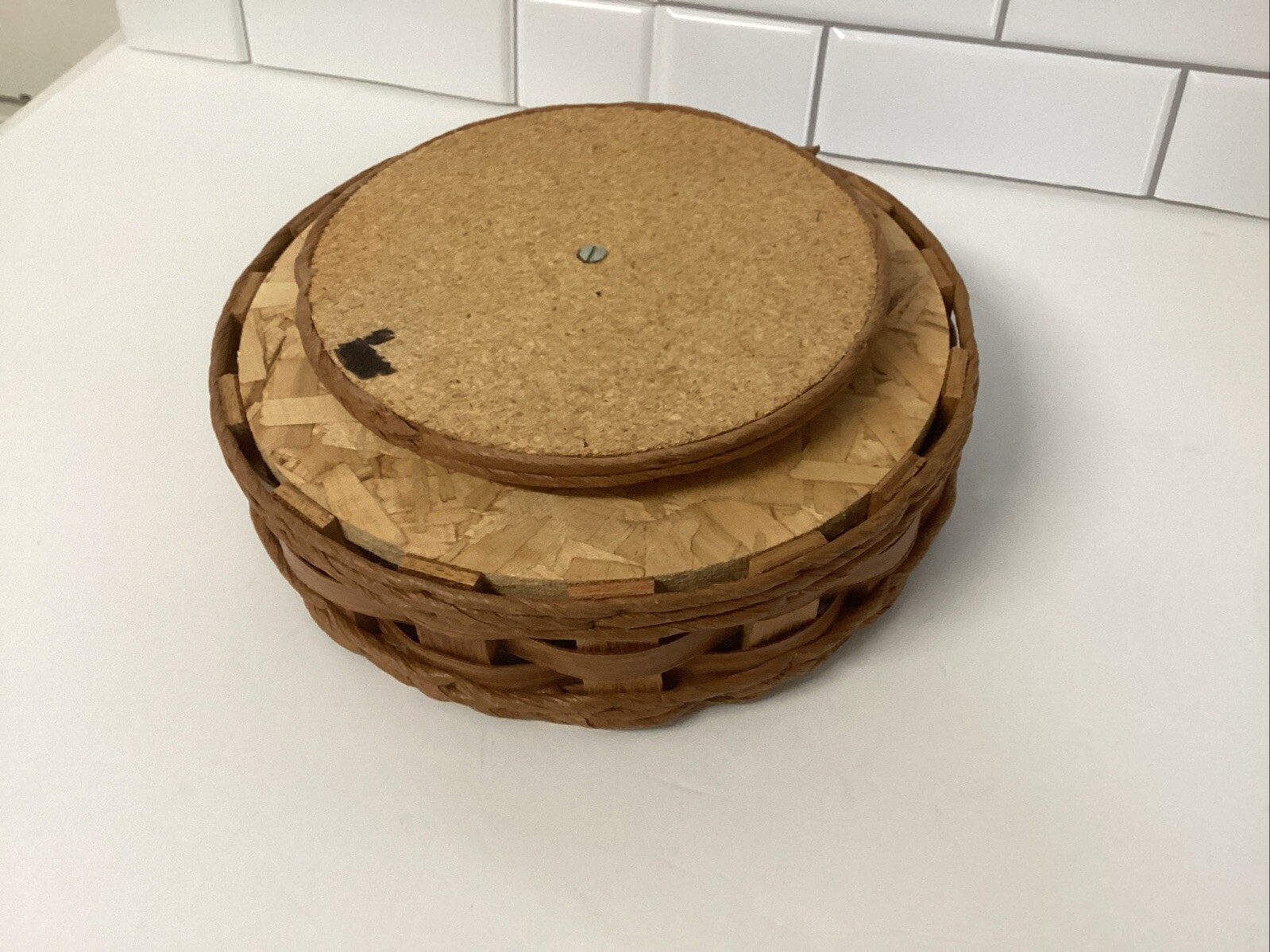 Wicker Lazy Susan