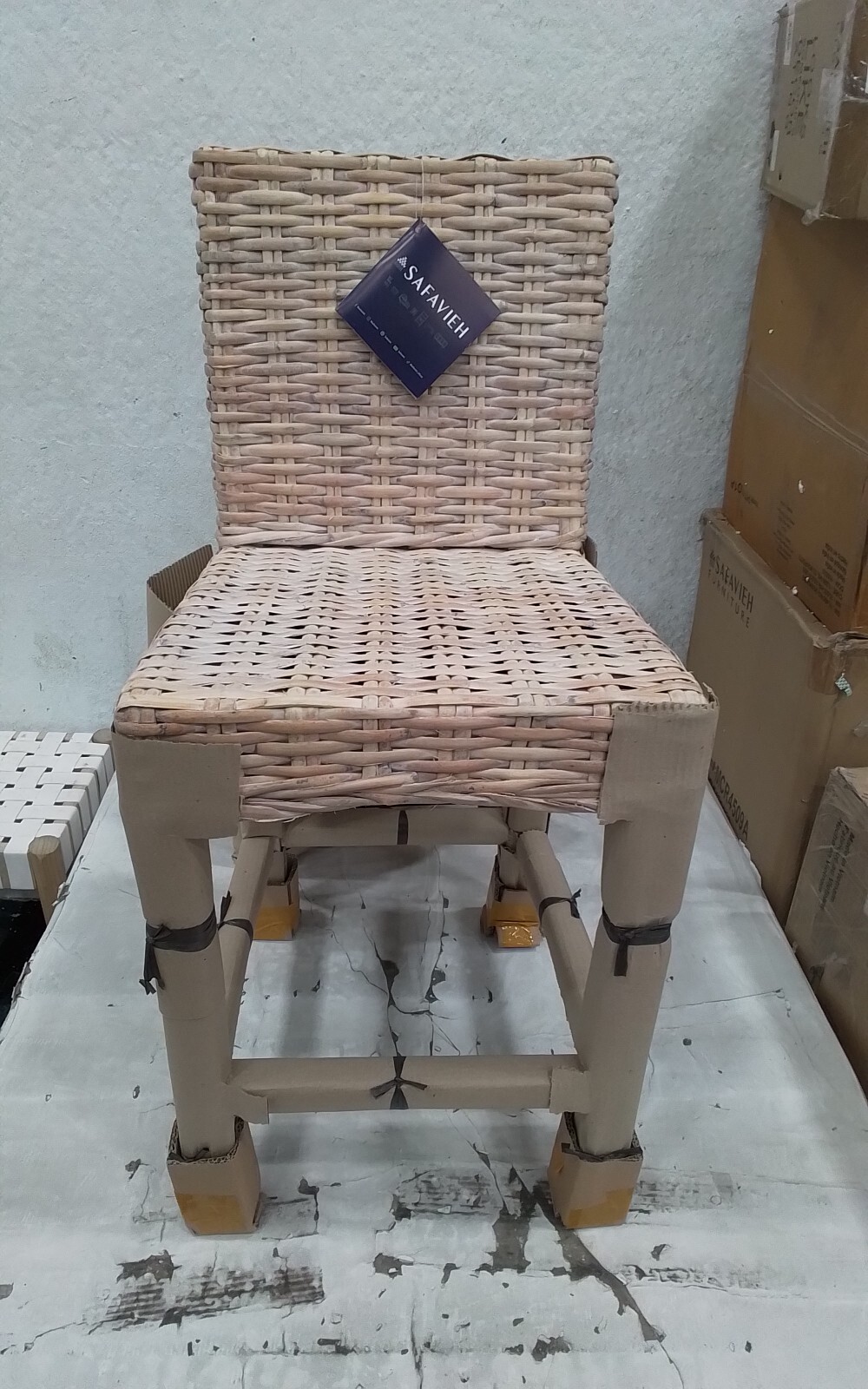 Safavieh TOBIE RATTAN COUNTER STOOL, Reduced Price 2172740759 BST6501D