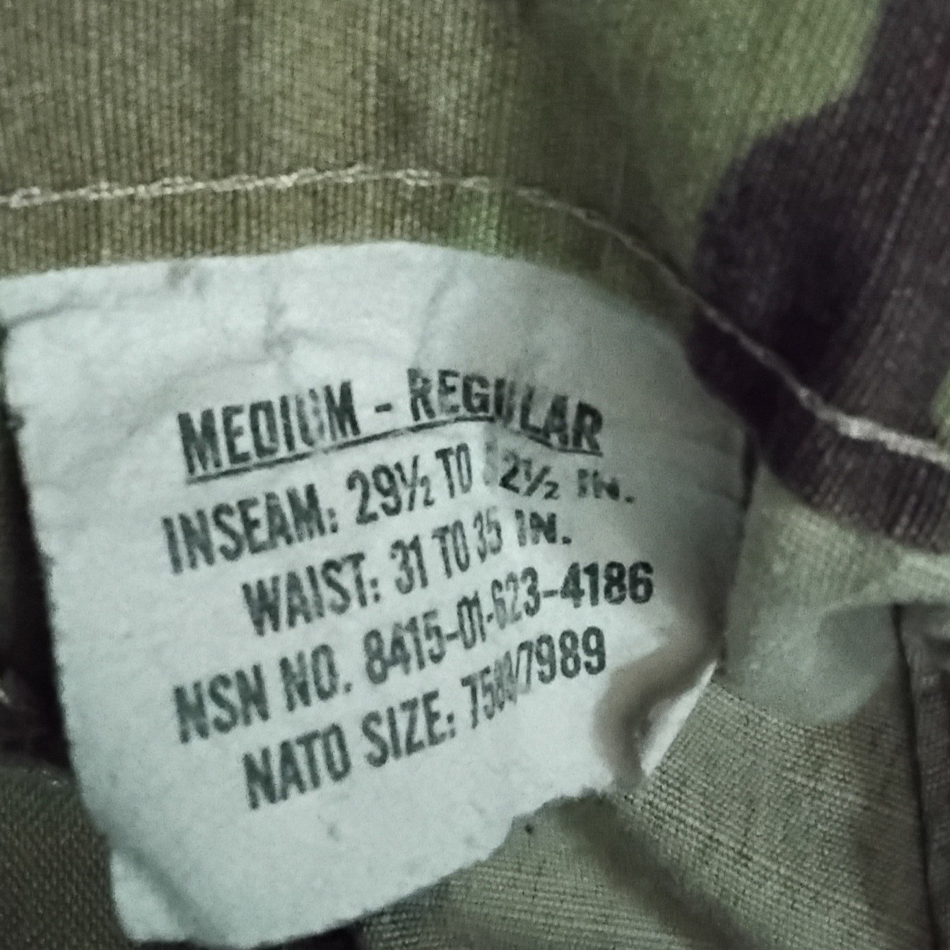 OCP Uniform Set – Coat & Pants – Medium Regular Set