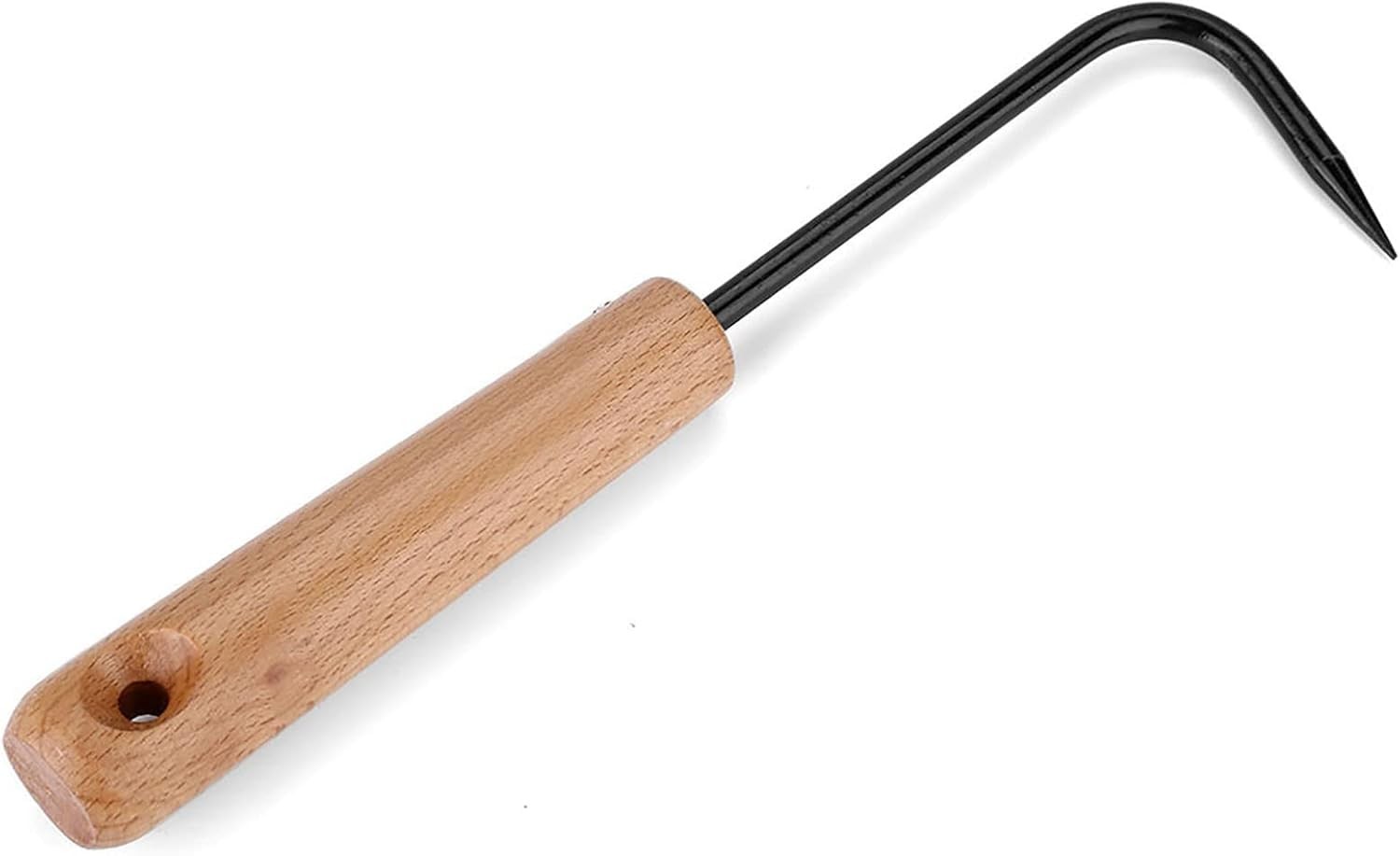 Bonsai Root Hook, Gardening Manganese Steel Root Rake with Ergonomic Wooden H...