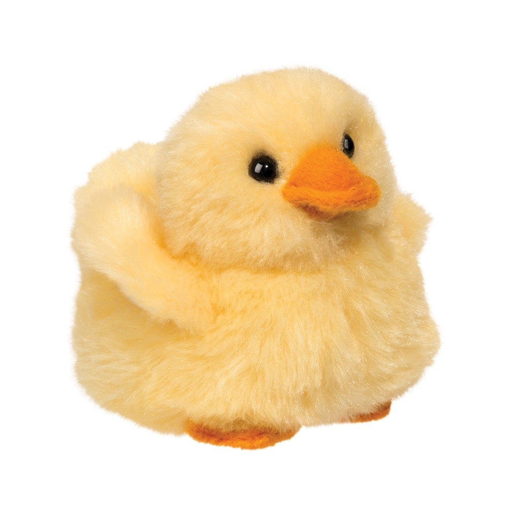 Douglas Millie Duck with Sound - Baby Yellow Duckling