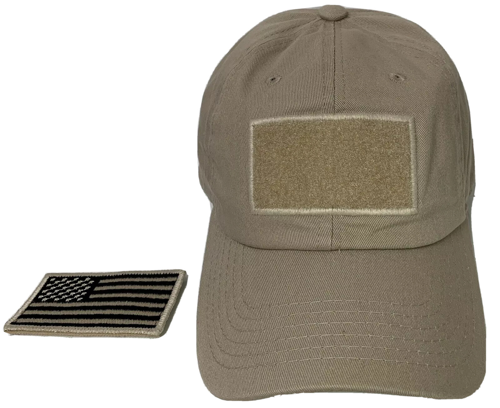TACTICAL MILITARY FORCE OPERATOR AMERICA Removeable PATCH USA FLAG DAD CAP HAT