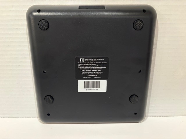 Onyx Stainless Steel Digital Postal Scale