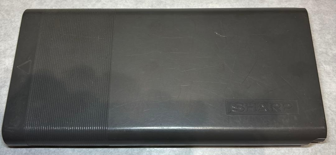 SHARP Pocket Computer PC-G801 BASIC Z80 ASSEMBLER Working See notes from Japan