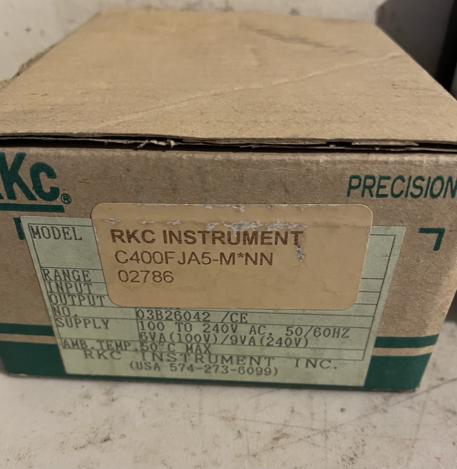 RKC Rex-C400 C400F JA5-M*NN 02786