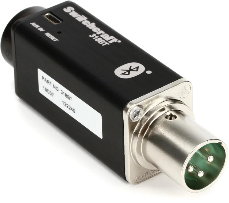 Switchcraft AudioStix 318BT XLR Bluetooth Receiver