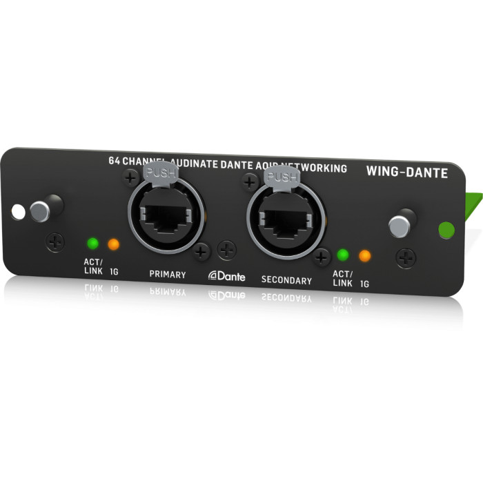 Behringer Wing Dante | 64x64 Dante Interface