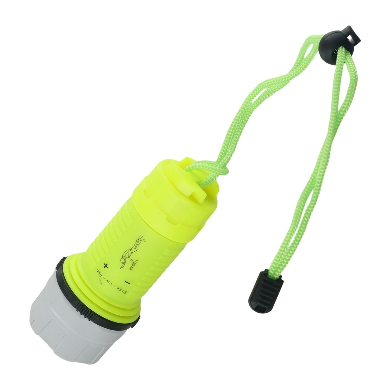 Waterproof Strong Light LED Scuba Diving Underwater Flashlight Torch Lamp