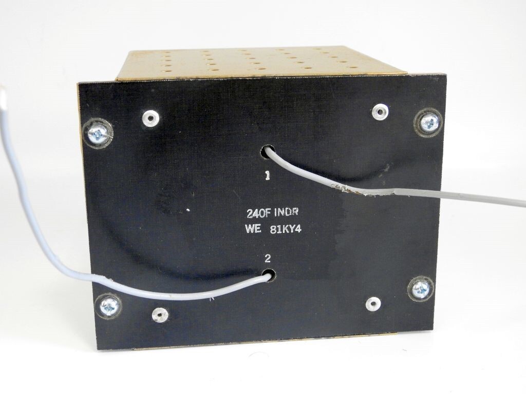 APPEARS NEVER USED WESTERN ELECTRIC MODEL 240F HEAVY DUTY AUDIO INDUCTOR