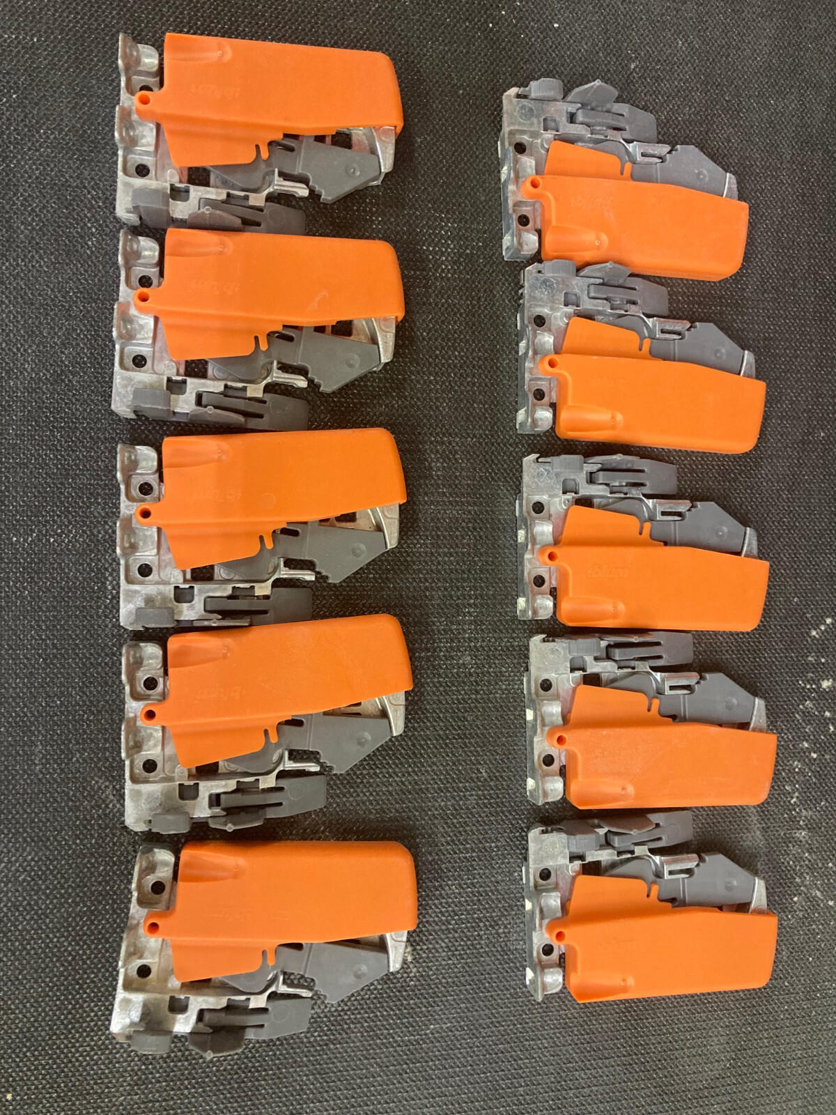 Blum locking device T51.1700.04, 5 sets R & L, 2-way adjustment.