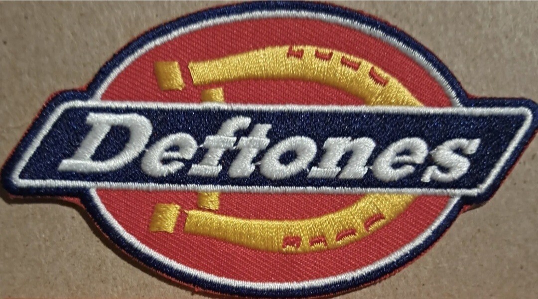 Deftones embroidered Iron on patch