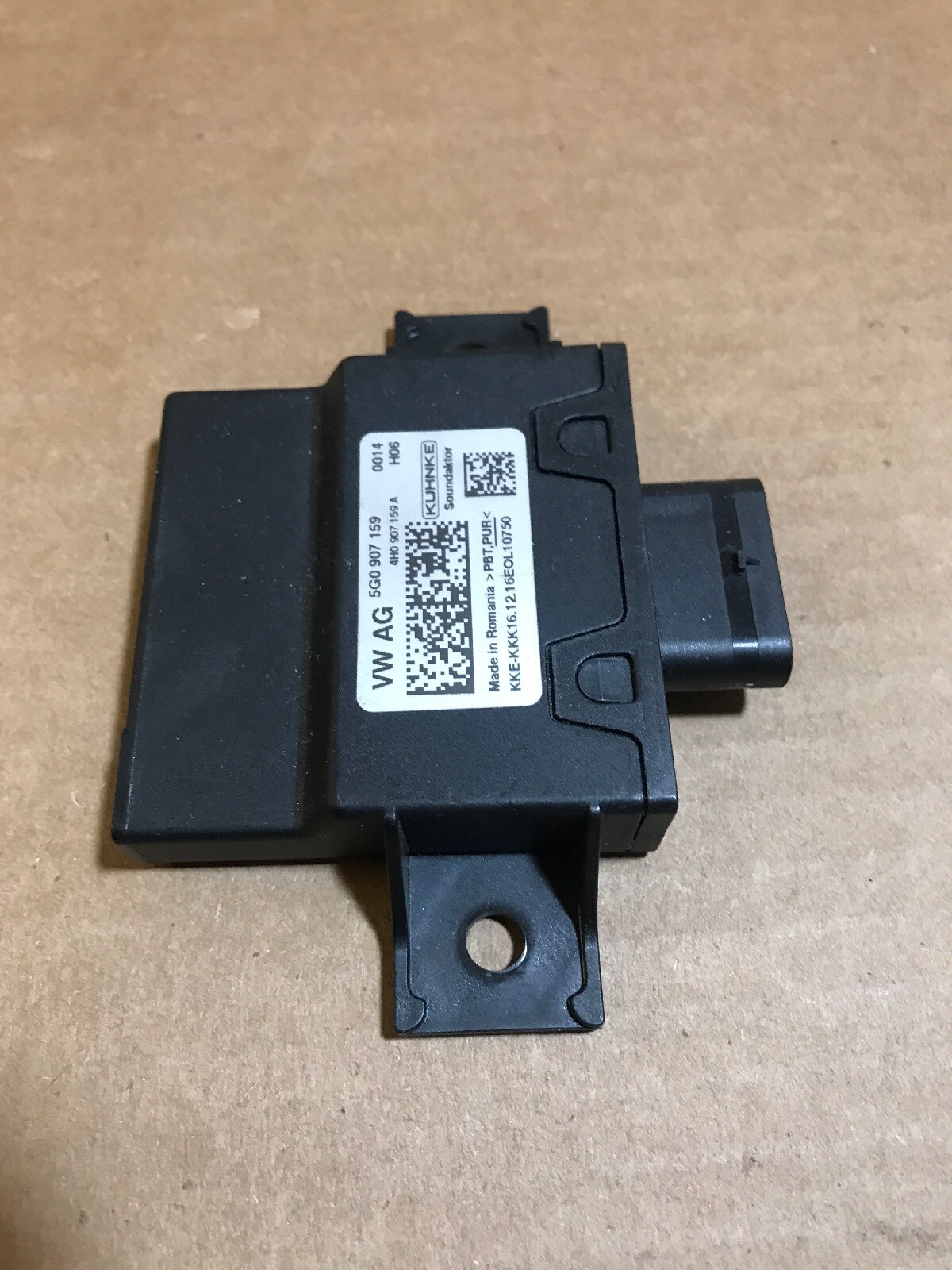 2014-2017 VOLKSWAGEN GTI IMPACT CONTROL MODULE OEM 5G0907159