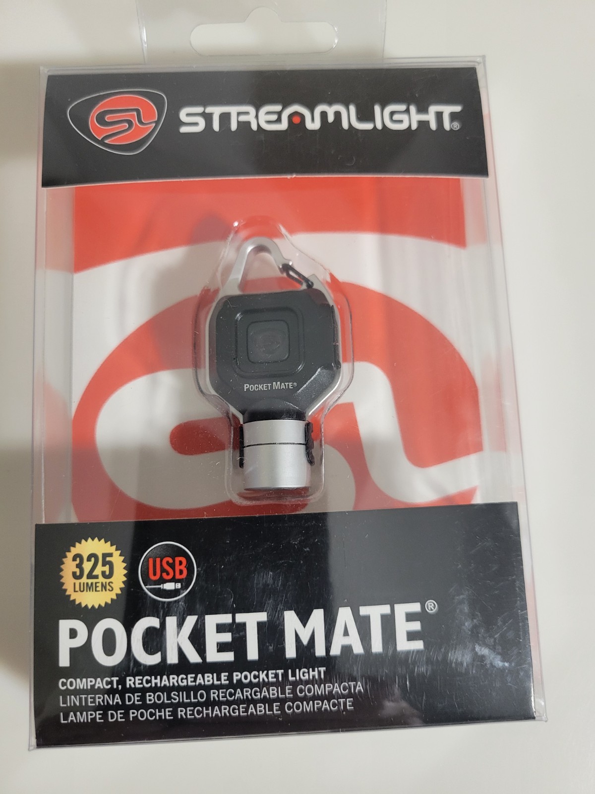 Streamlight Pocket Mate Compact Rechargeable pink w/white LED  NEW