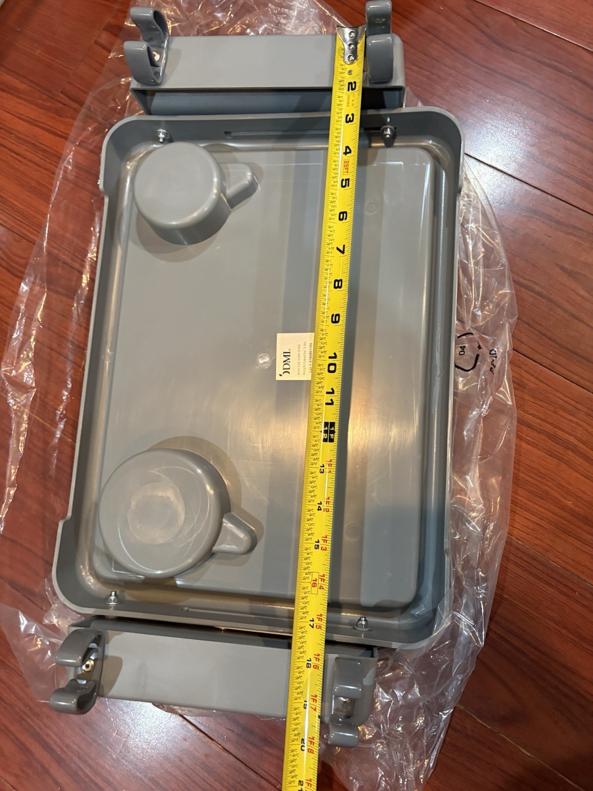 DMI Walker Tray, Rollator Tray, Mobility & Walker Accessory Tray Table Fits Most