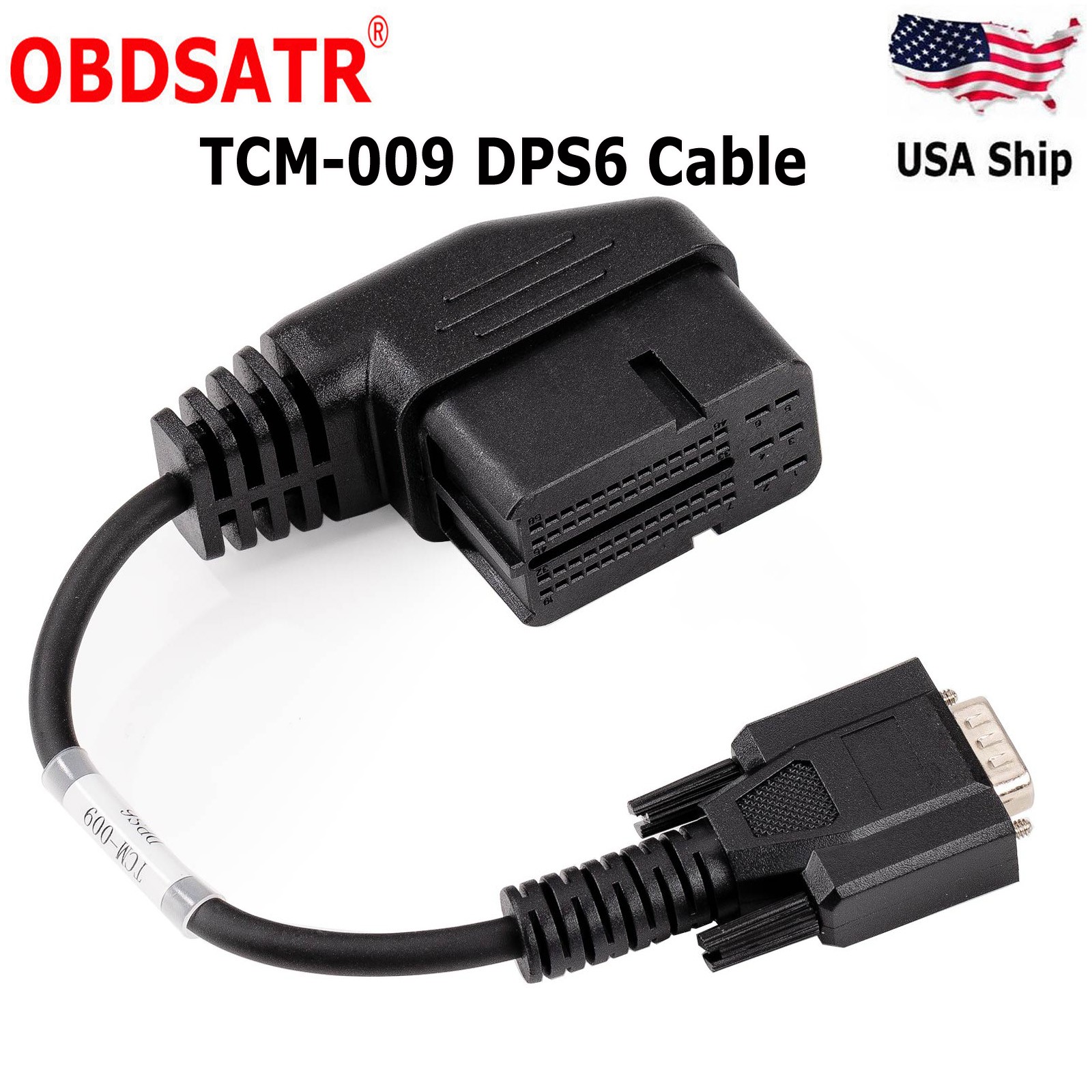 OBDSTAR TCM-009 DPS6 Cable USA Stock