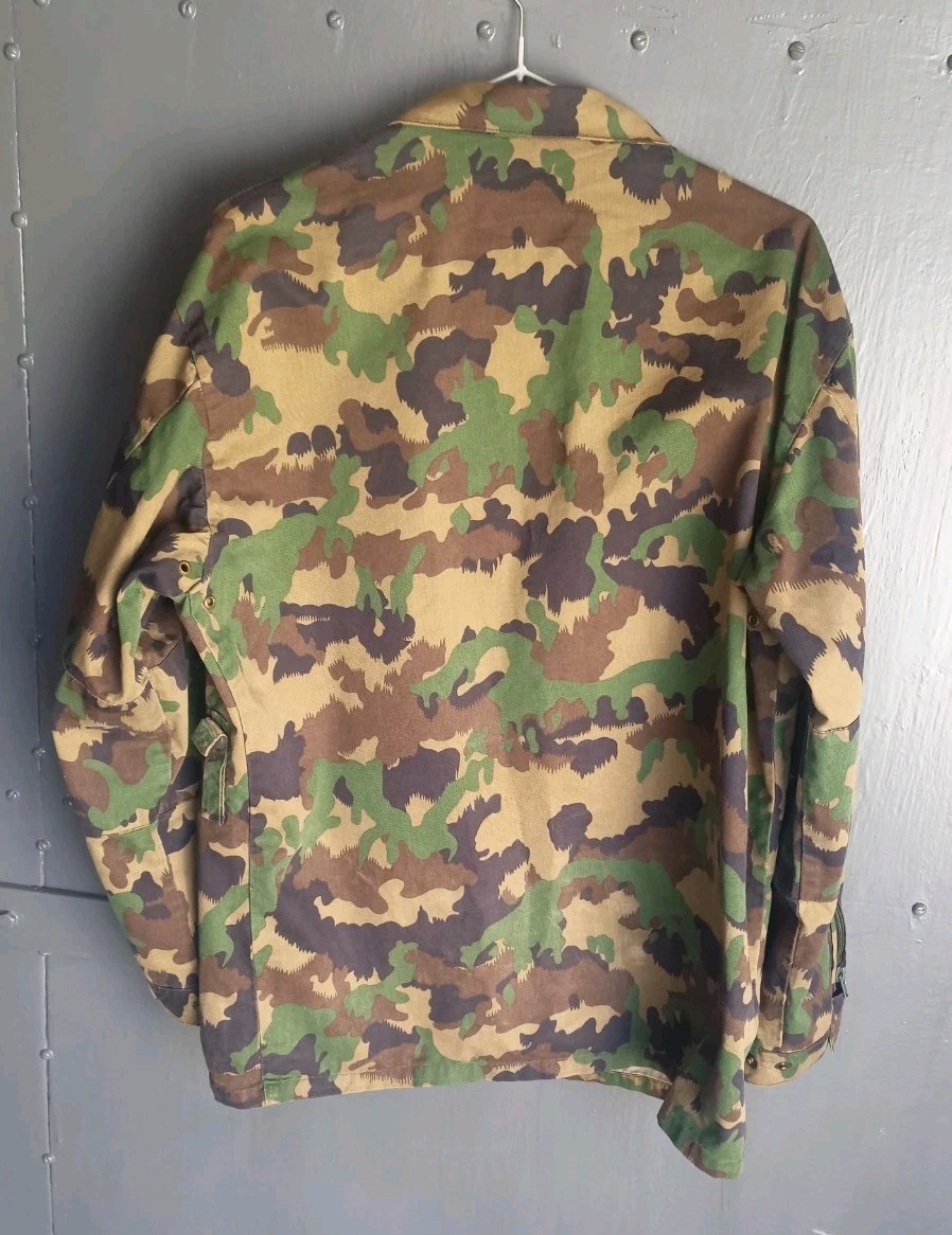 Army camouflage jacket. Combat soldier jacket Taz 90