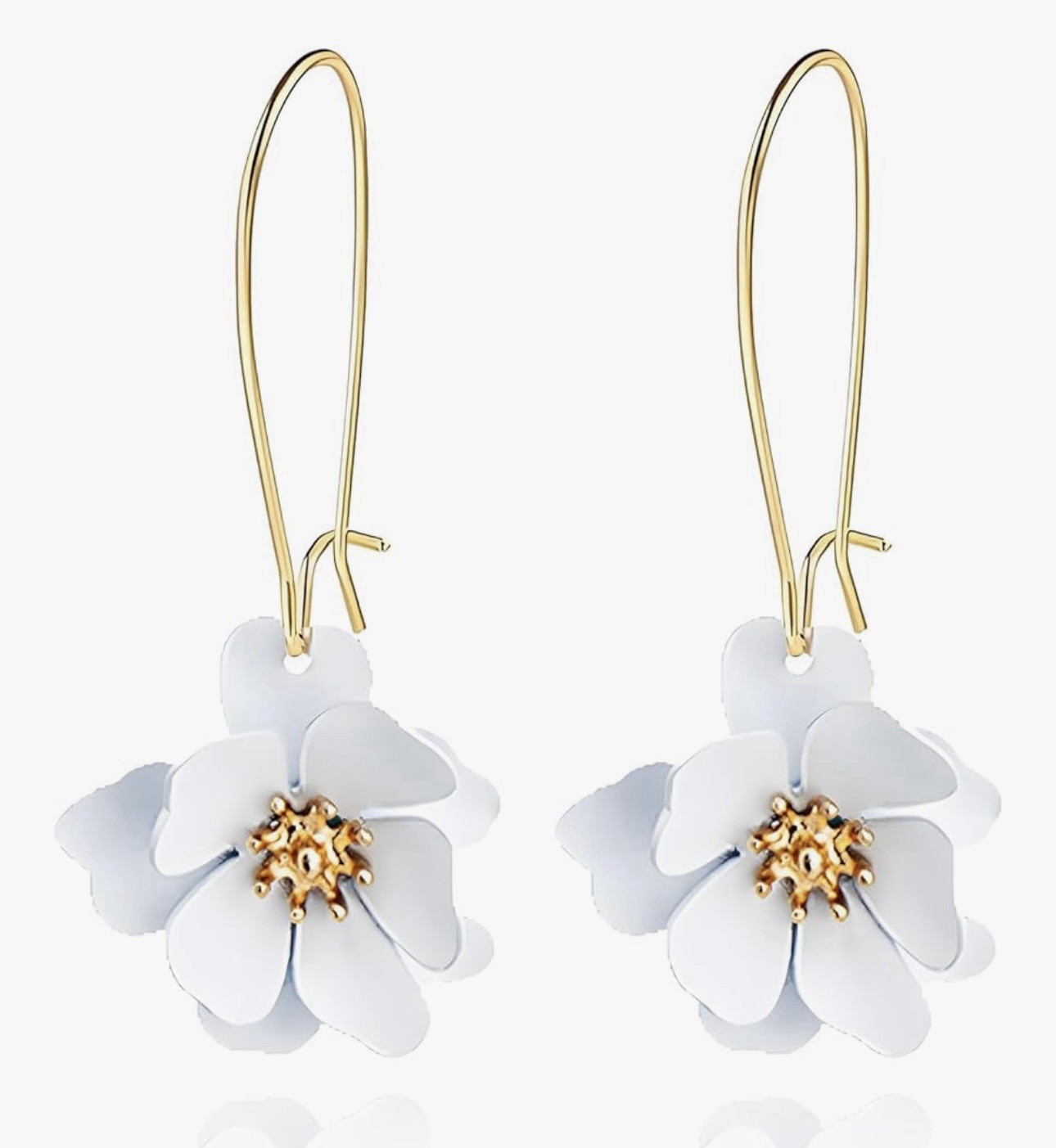 Boho Flower Statement Exaggerated Layered Floral Petal Lightweight Daisy Hawaiia