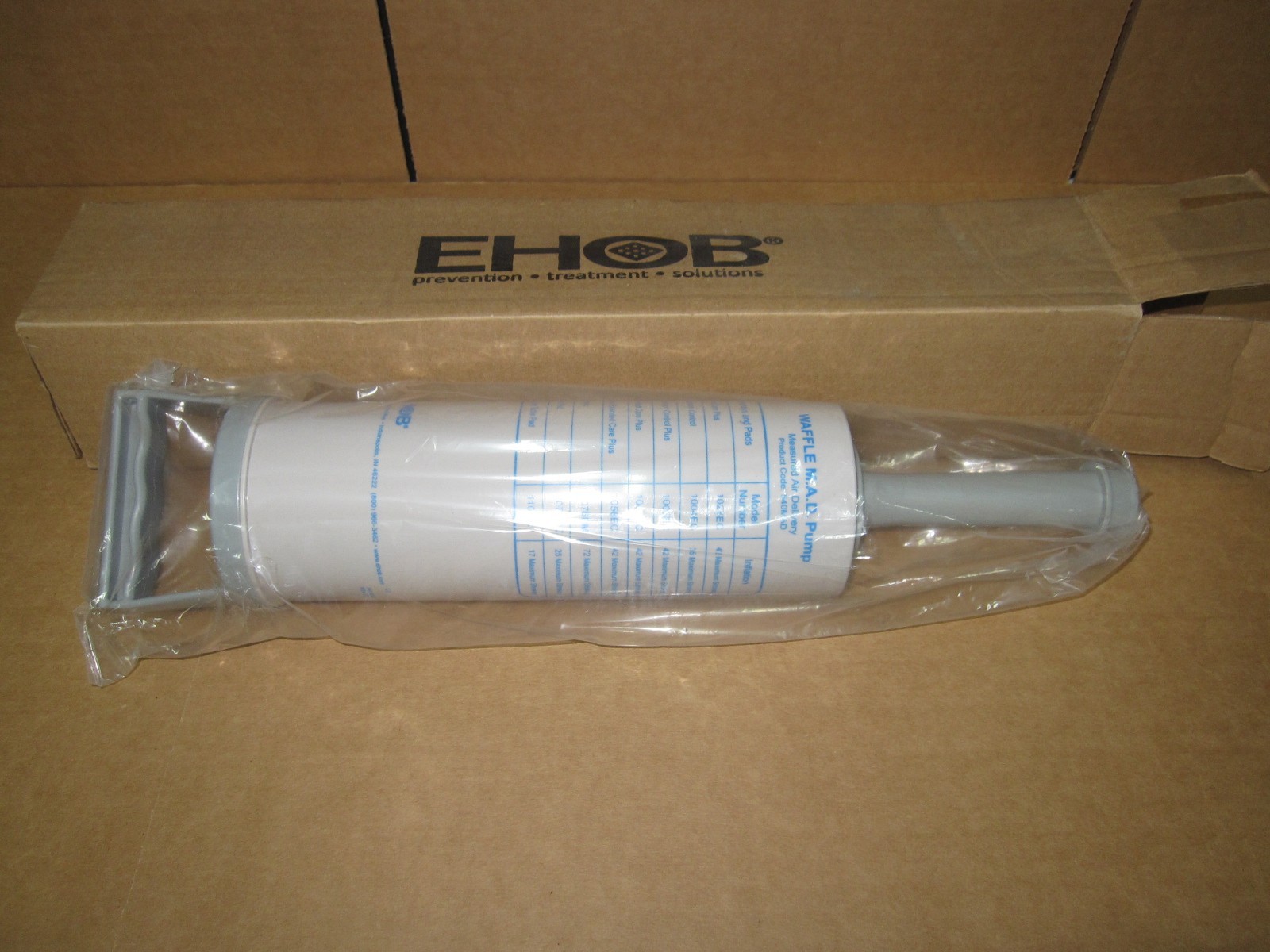 EHOB Waffle Mattress Inflation M.A.D Manual Air Pump Product Code 540MAD NEW