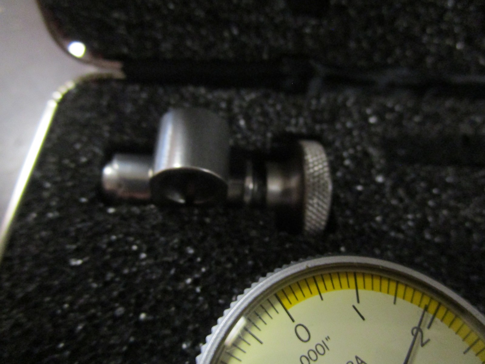 Starrett 708 series dial test indicator 708A with case