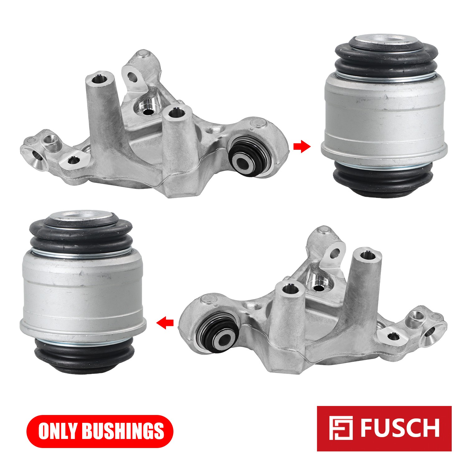 Suspension Rear Knuckle Bushing Pair for Buick Regal Chevy Malibu 2016-2020