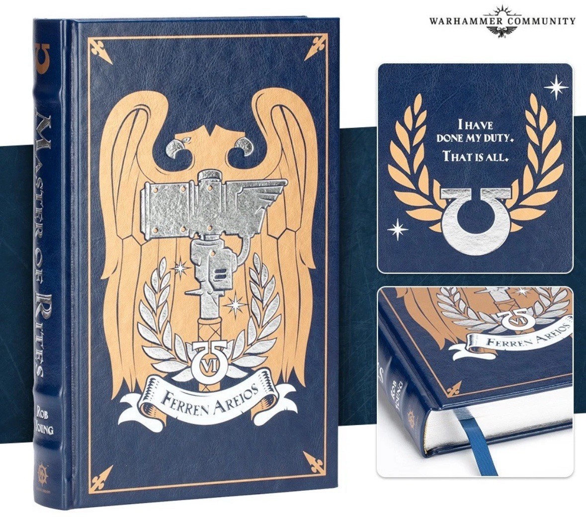 Master of Rites Warhammer 40K Limited Edition Black Library NEW and SEALER