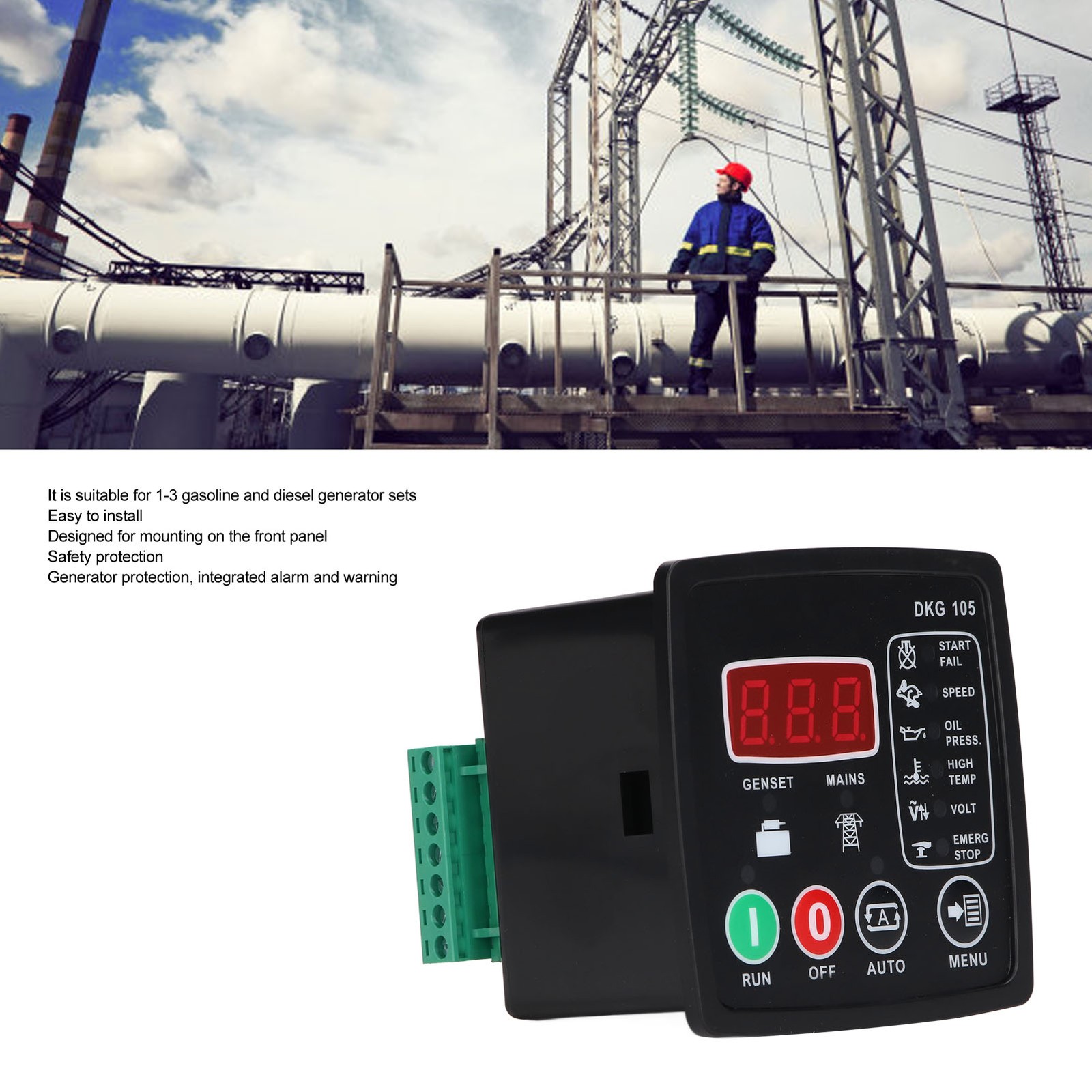 Hot Generator Engine Controller Auto Start Stop Engine Controller Module New