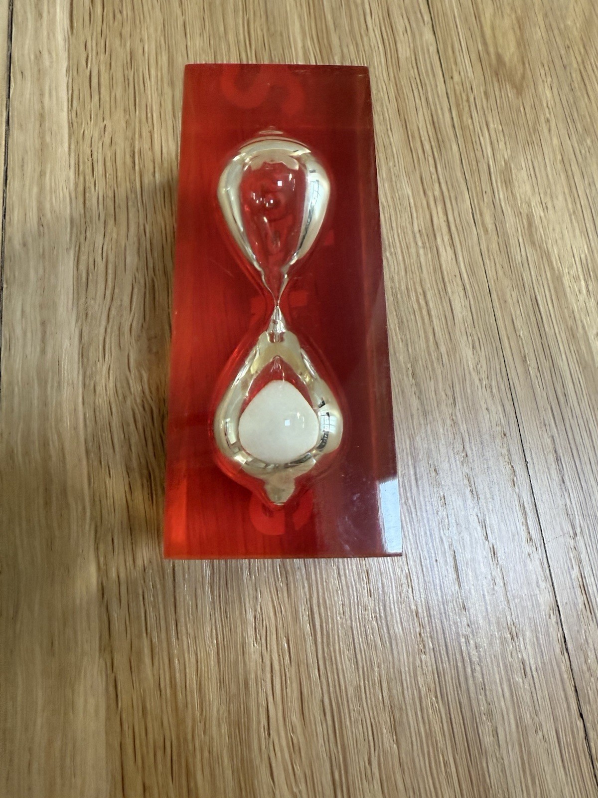 Supreme New York Glass Sand Timer Spring/Summer 15 SS15 Box Logo