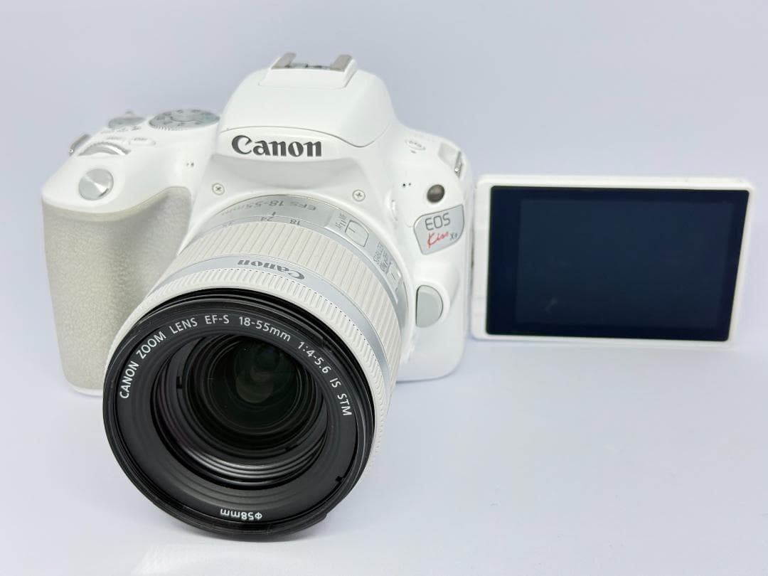 Canon EOS Kiss X9 White EF-S18-55mm