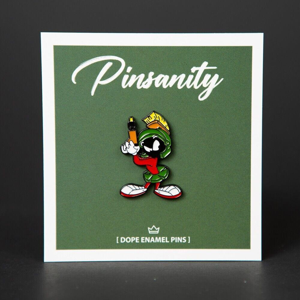 Marvin the Martian Enamel Pin - Fast Shipping from USA - Brooch Looney Tunes