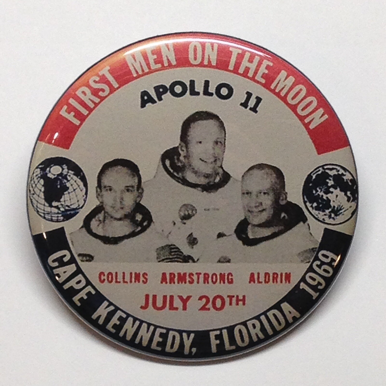 Apollo 11 Men On The Moon Advertising Pocket Mirror Retro Style