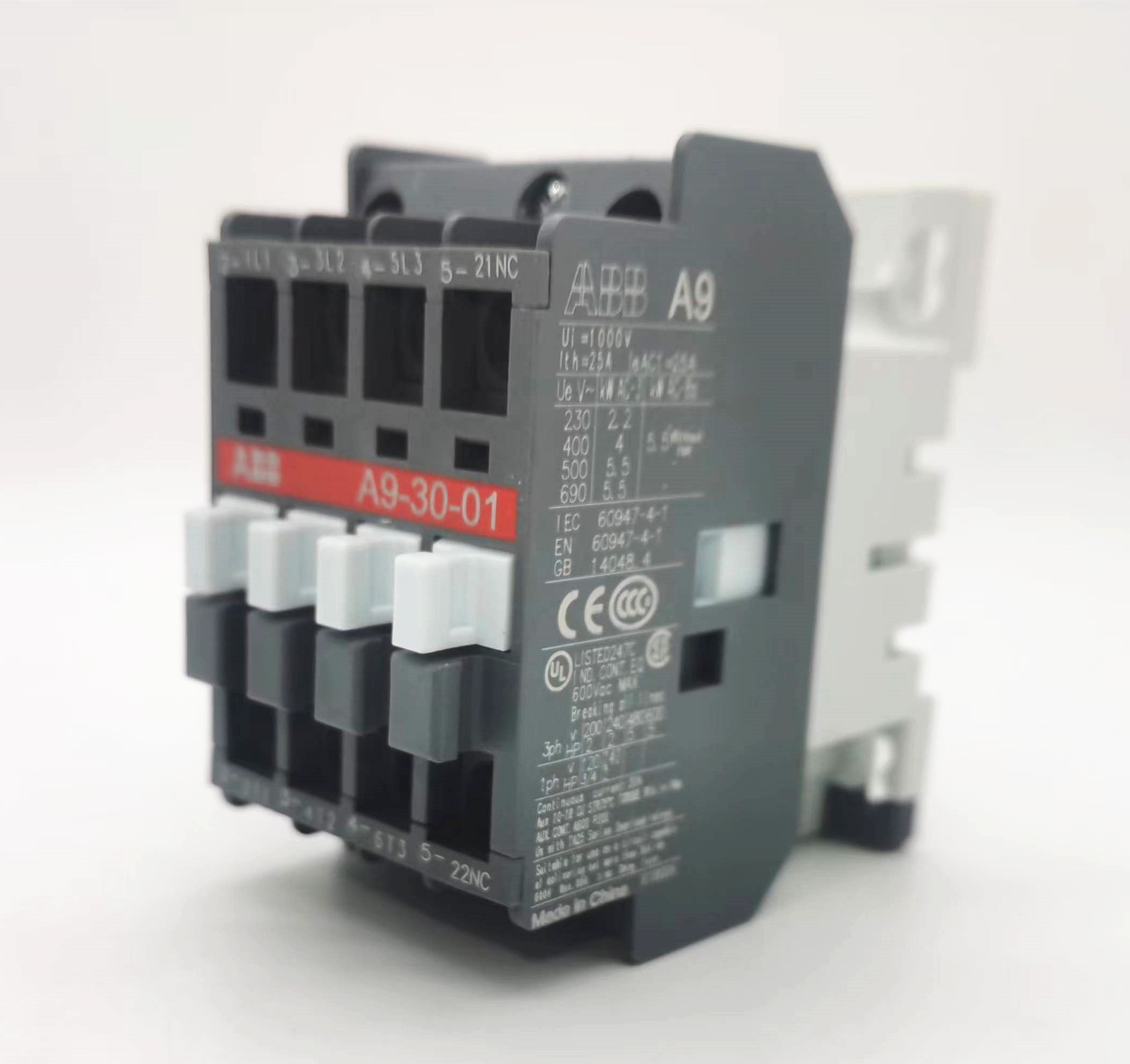 ABB contactor A9-30-01 220V~230V